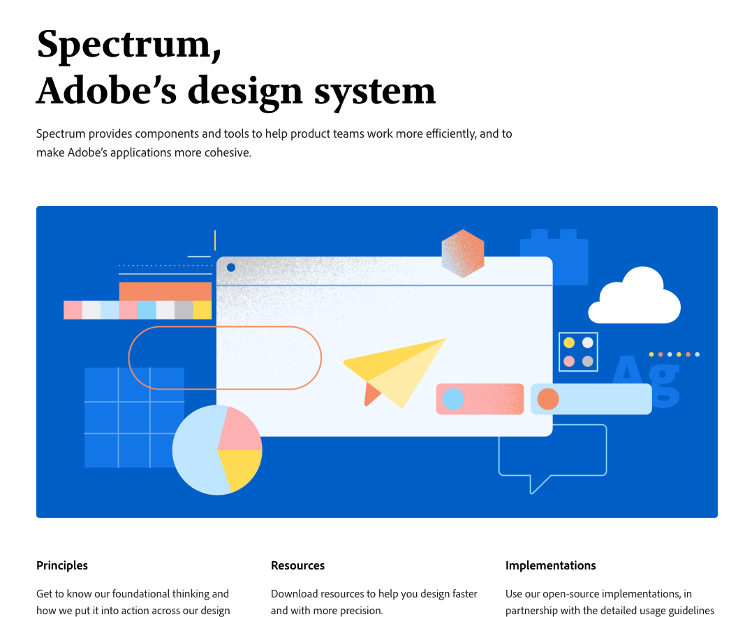 Spectrum, Adobe's design system